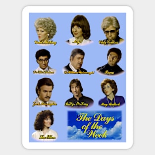 The Days Of The Week SCTV Sticker